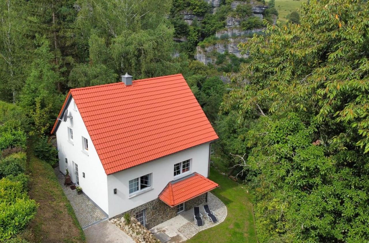 Ferienhaus Gluecksgriff Поттенштайн Екстер'єр фото